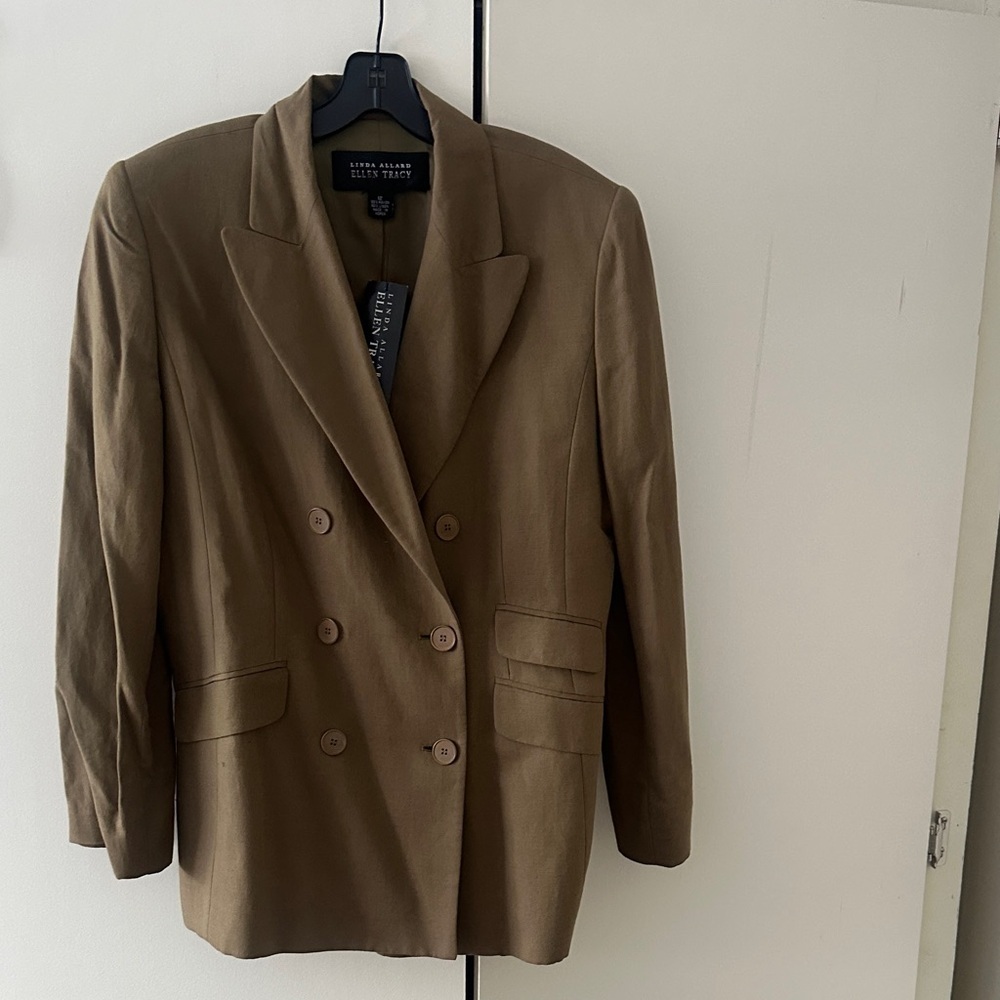 Ellen Tracy Tan Blazer